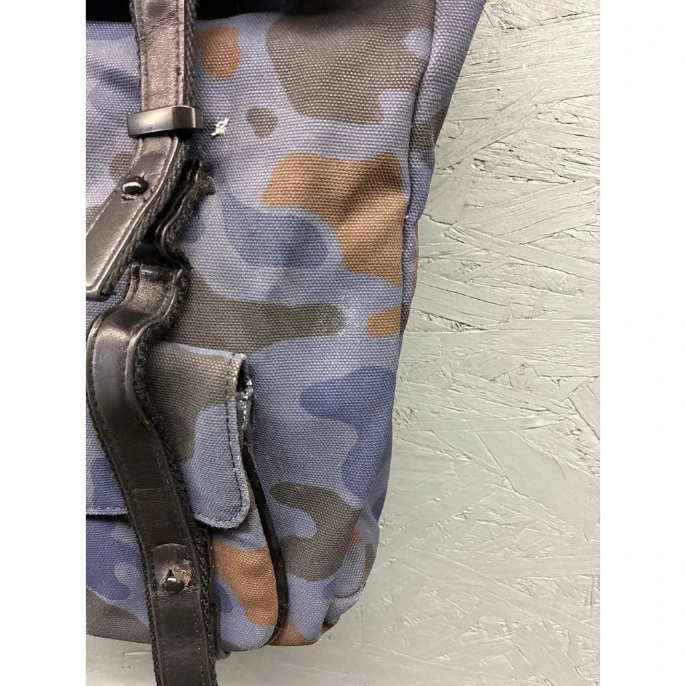 31 Phillip Lim Camo Backpack Men's Leather Straps Flap‎ Top School Bag